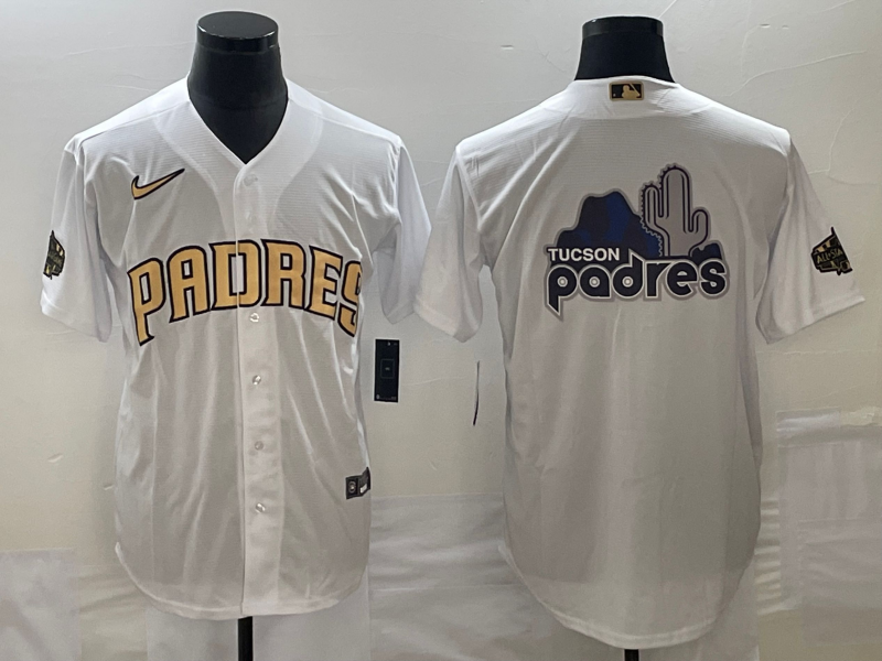 Men's San Diego Padres White Replica Team Jerseys