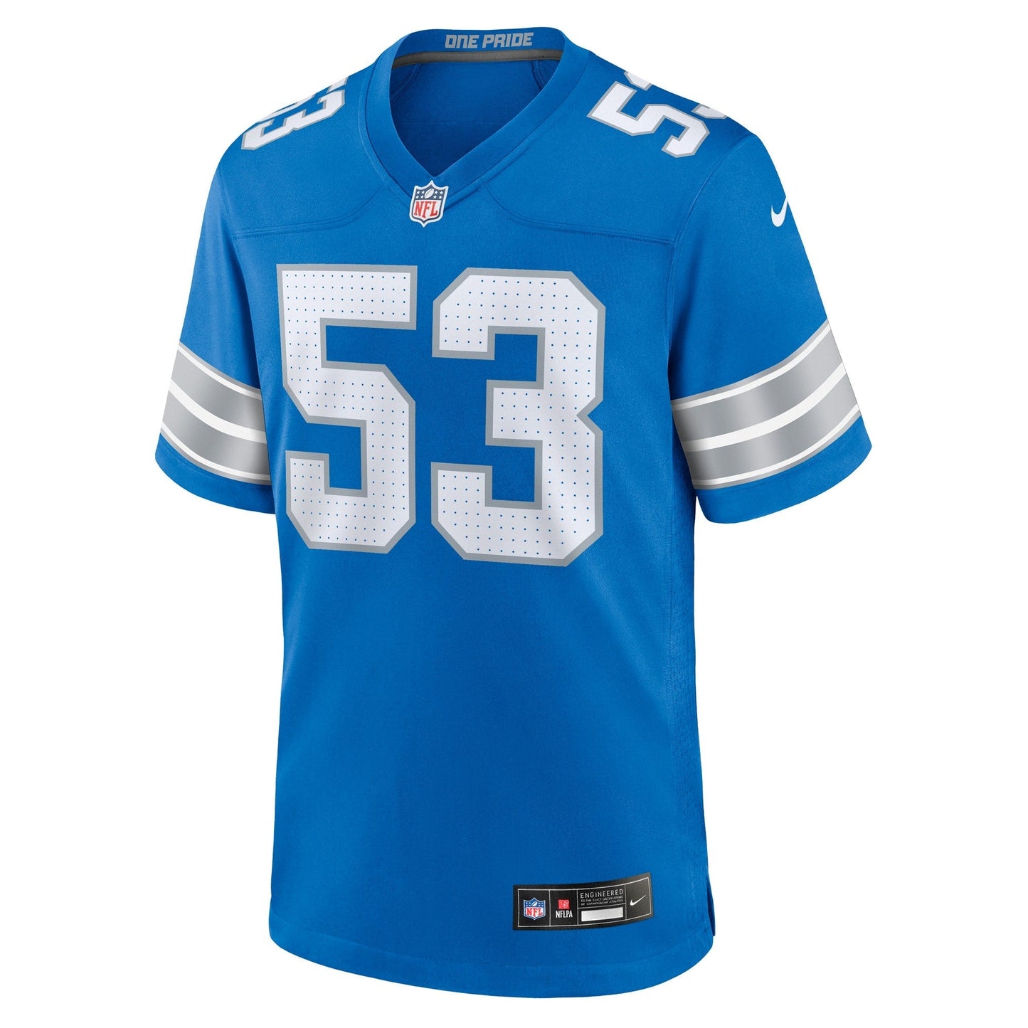 DaRon Gilbert Detroit Lions Nike Game Jersey -  Blue