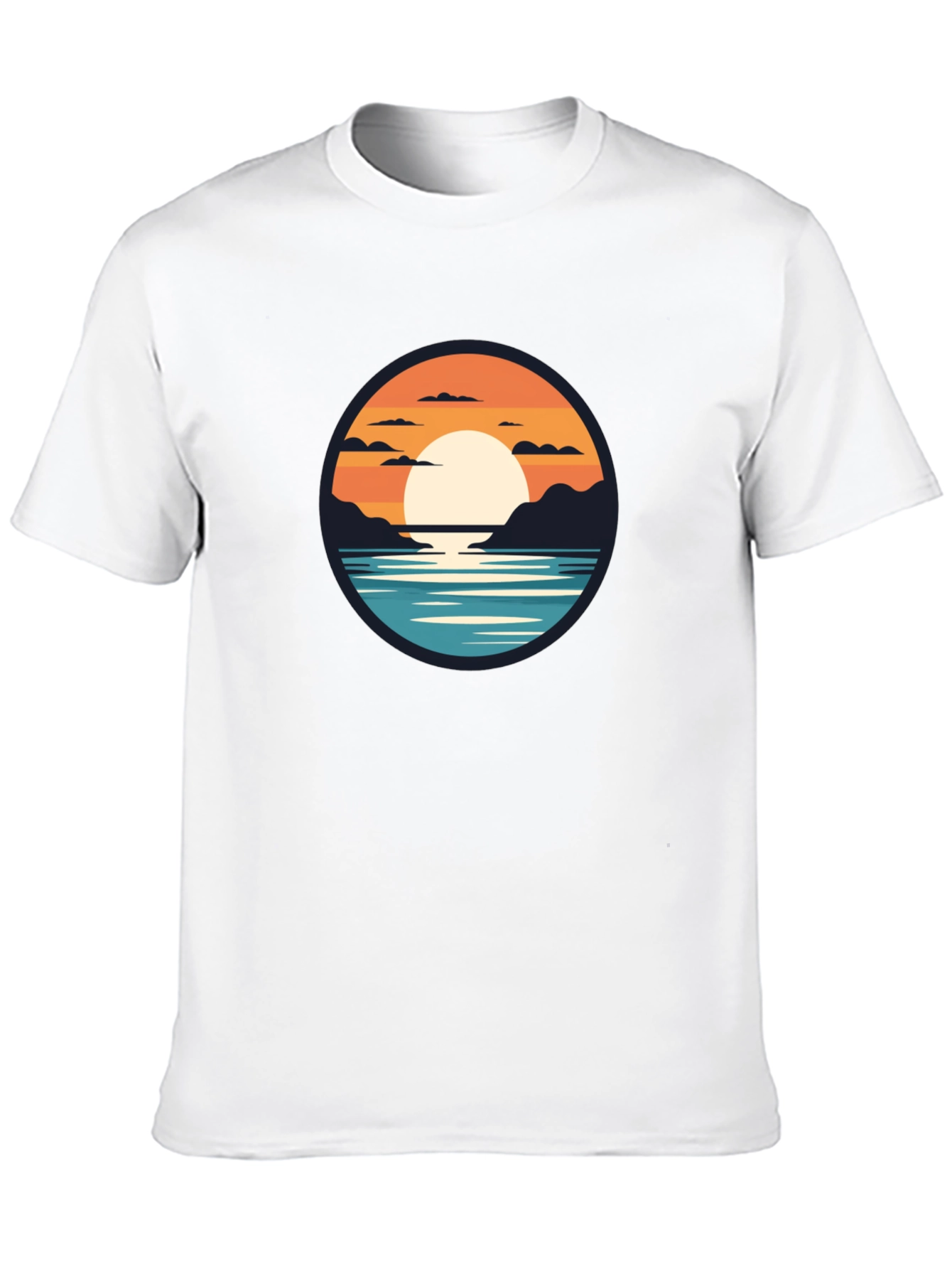 Sunset Graphic T-Shirt - Relaxed Fit