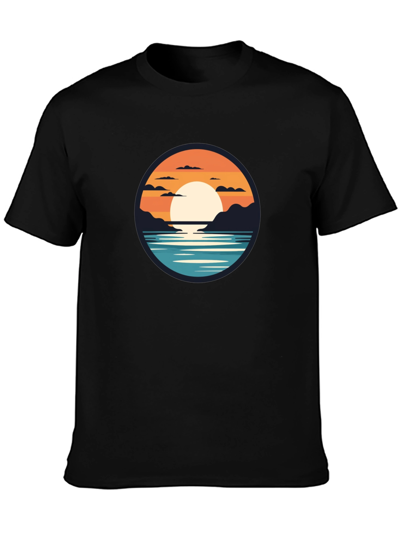 Sunset Graphic T-Shirt - Relaxed Fit