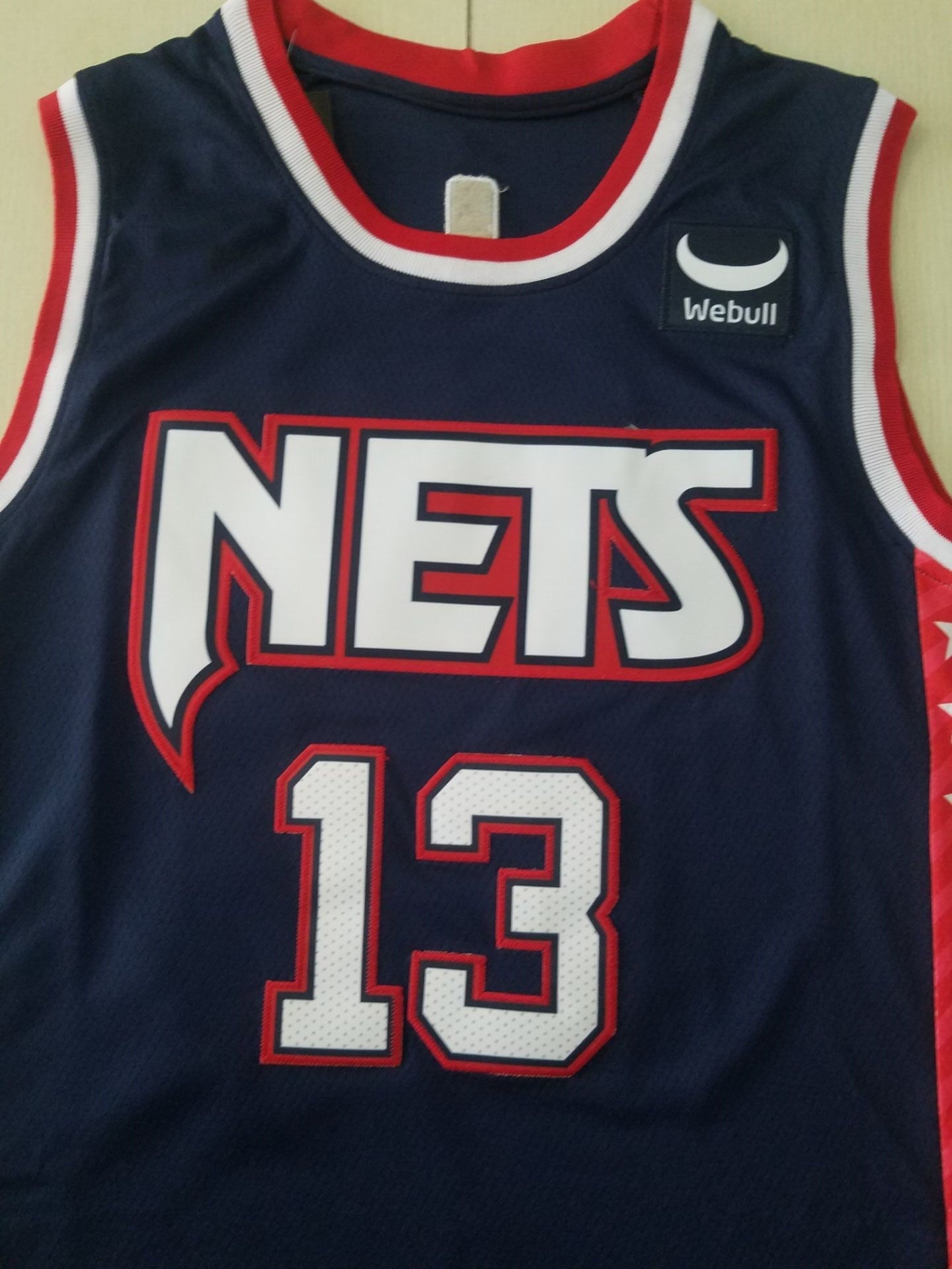 Men's Brooklyn Nets James Harden Navy 2021/22 Swingman Jerseys - City Edition