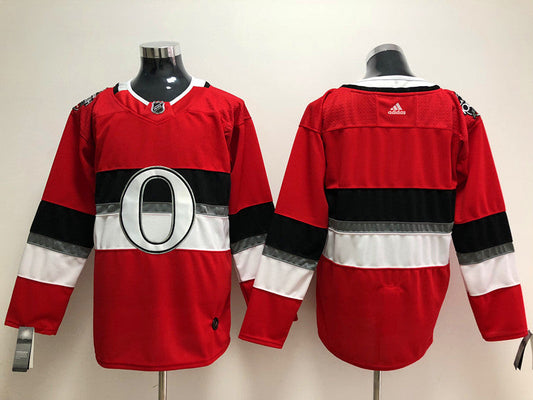 Men's Ottawa Senators Red Breakaway Player Blank Jerseys
