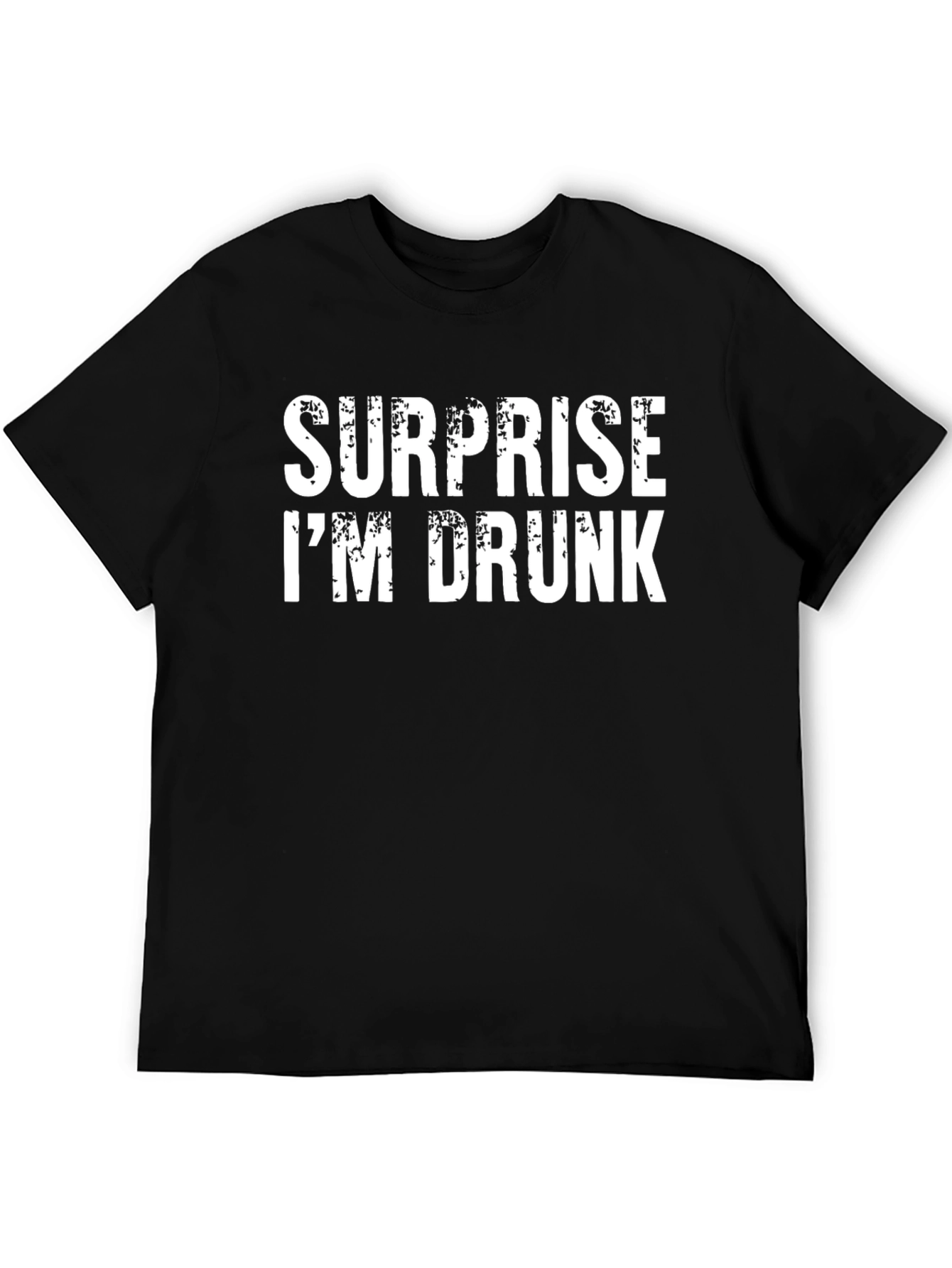 Surprise Im Drunk Mens Graphic T-Shirt
