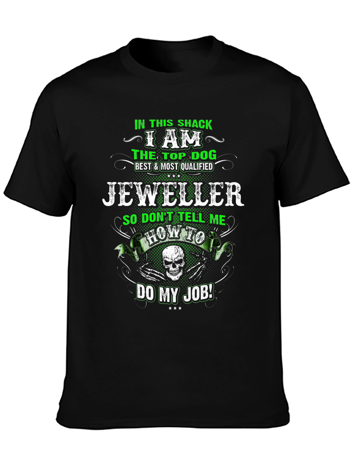 Jeweller Top Dog Graphic Tee
