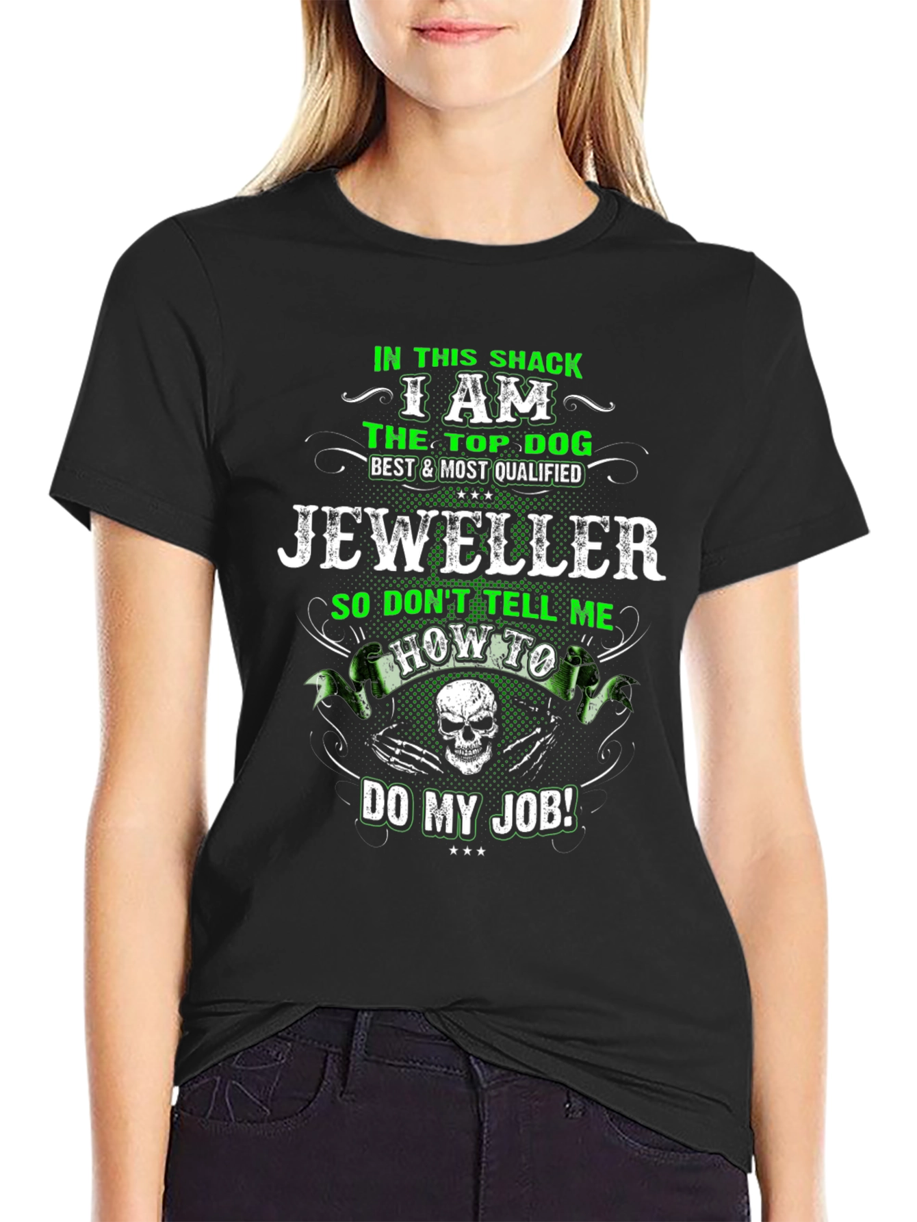 Jeweller Top Dog Graphic Tee