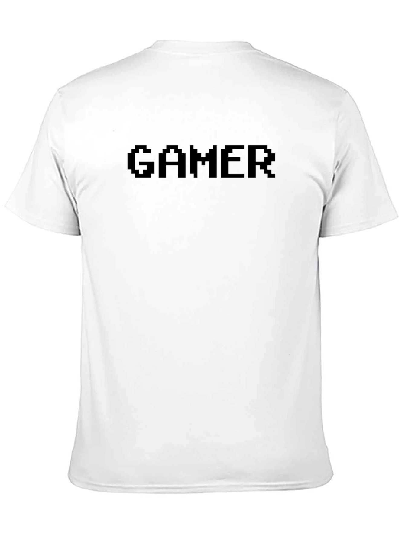 Gamer Pixelated Black T-Shirt