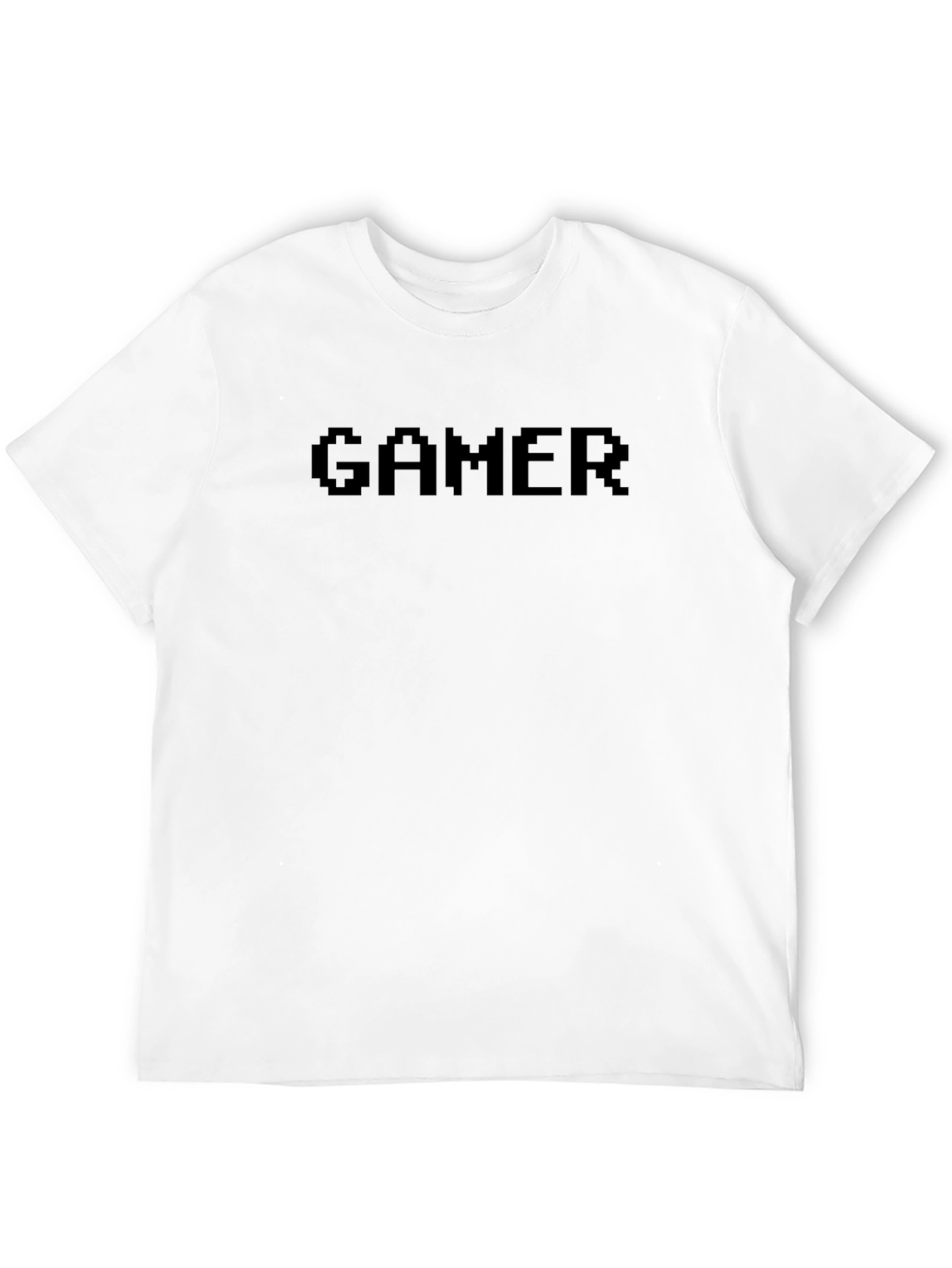 Gamer Pixelated Black T-Shirt