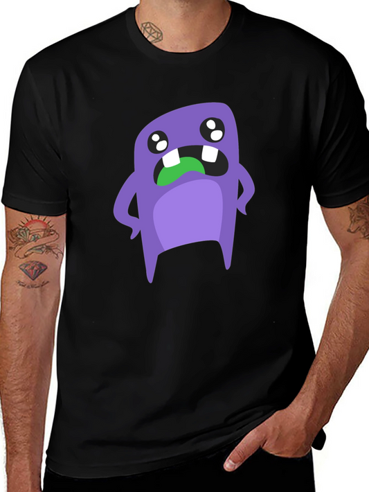 Monster Graphic Tee - Black