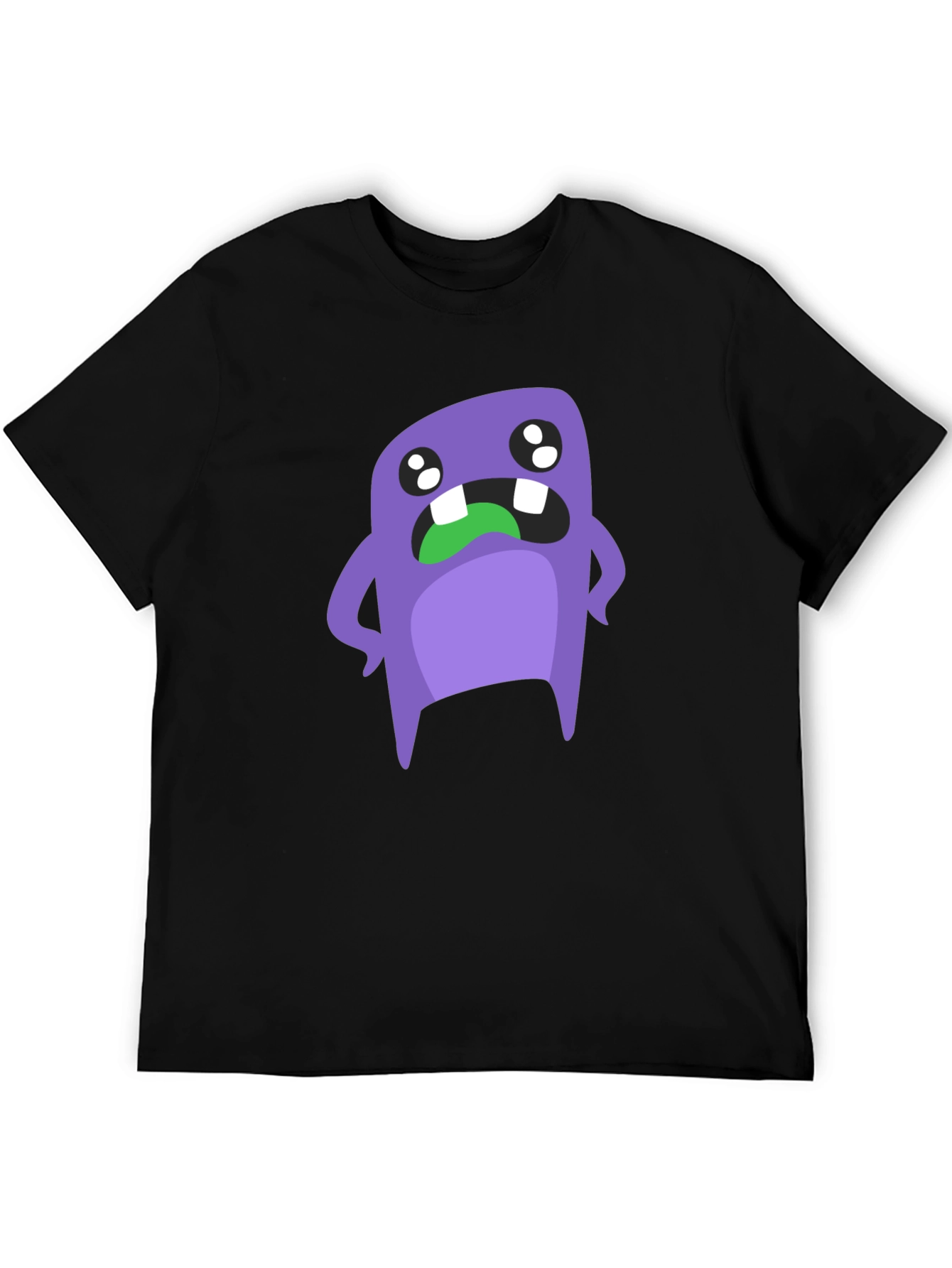 Monster Graphic Tee - Black