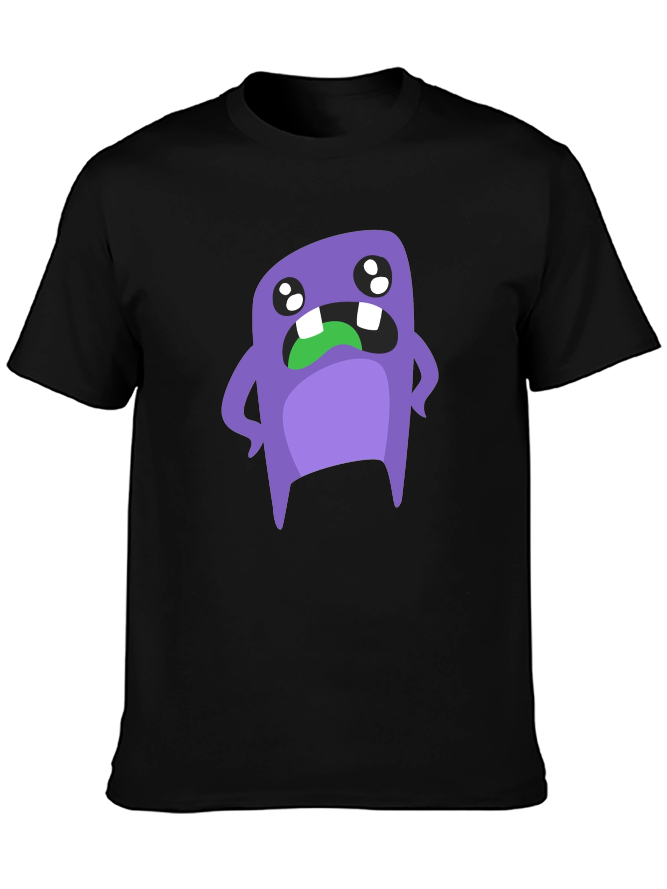 Monster Graphic Tee - Black