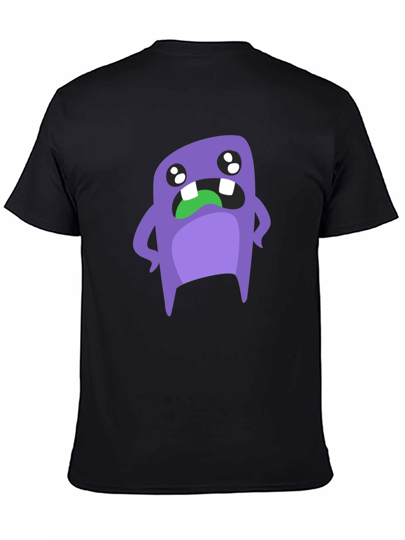 Monster Graphic Tee - Black