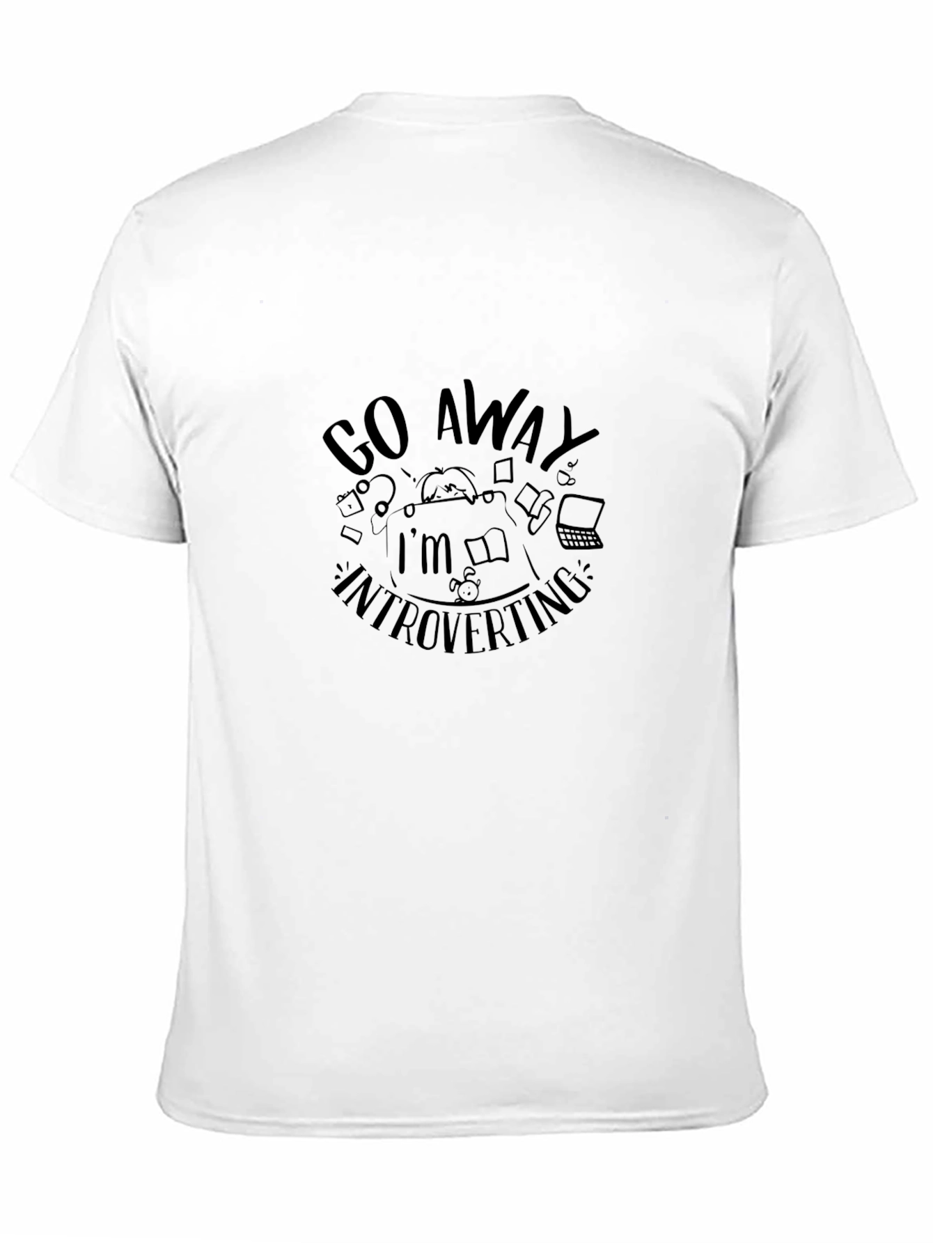 Introvert T-Shirt - Go Away Im Introverting
