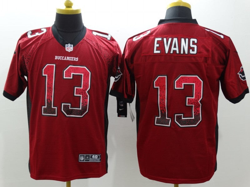 Men's Tampa Bay Buccaneers Mike Evans #13 Red Game Jerseys