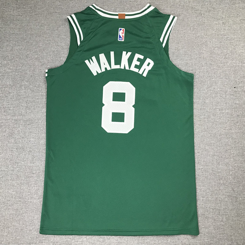 Men's Boston Celtics Kemba Walker #8 NBA Green 2020/21 Swingman Jerseys