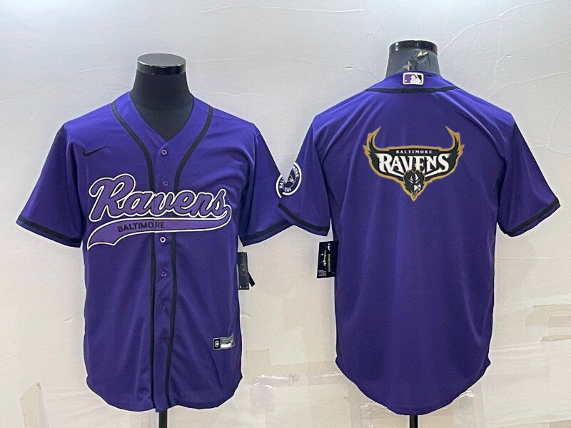 Men's Baltimore Ravens Purple Game Jerseys