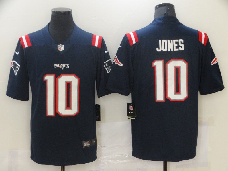 Men's New England Patriots Mac Jones #10 Navy Legend Jerseys