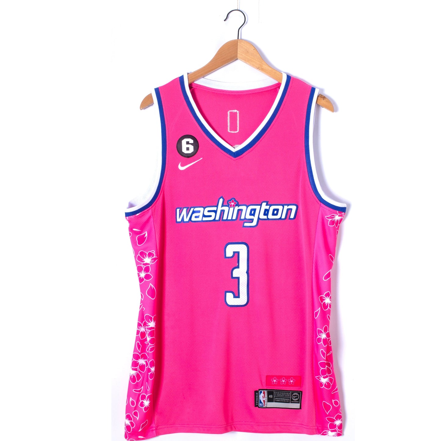 Men's Washington Wizards Bradley Beal #3 Pink 2022/23 Fastbreak Jerseys - City Edition