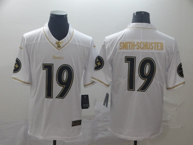 Men's Pittsburgh Steelers JuJu Smith-Schuster #19 White Alternate Game Jerseys