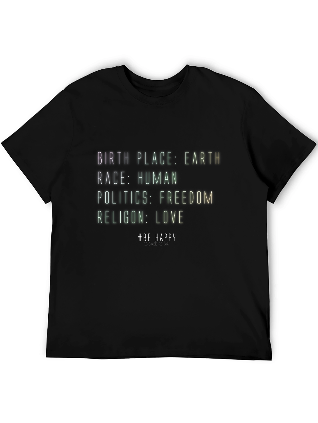 Earth Human Freedom Love T-Shirt