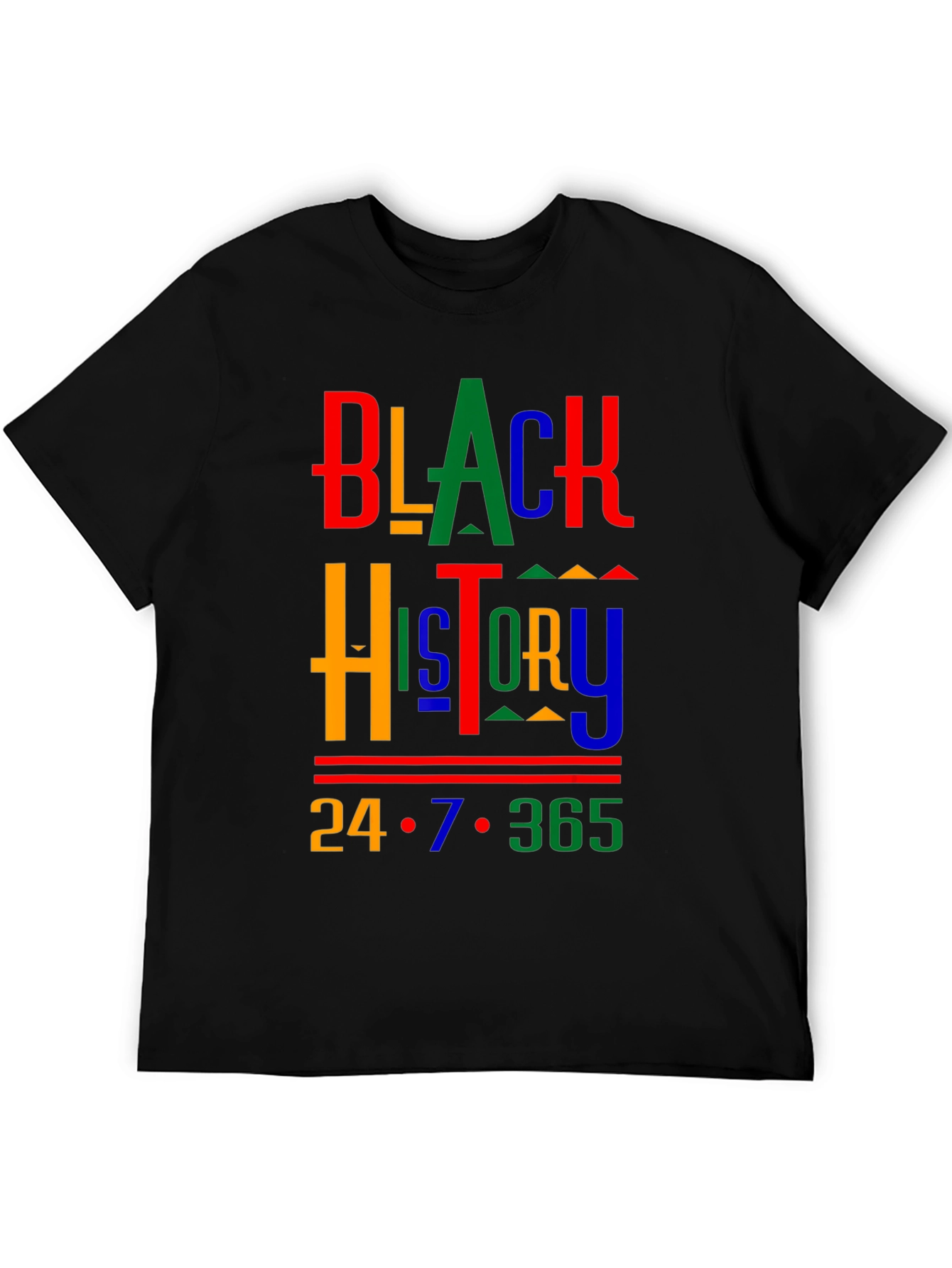 Black History 24/7/365 Graphic Tee