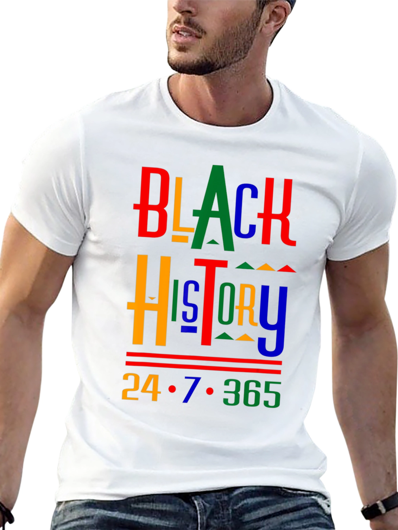 Black History 24/7/365 Graphic Tee