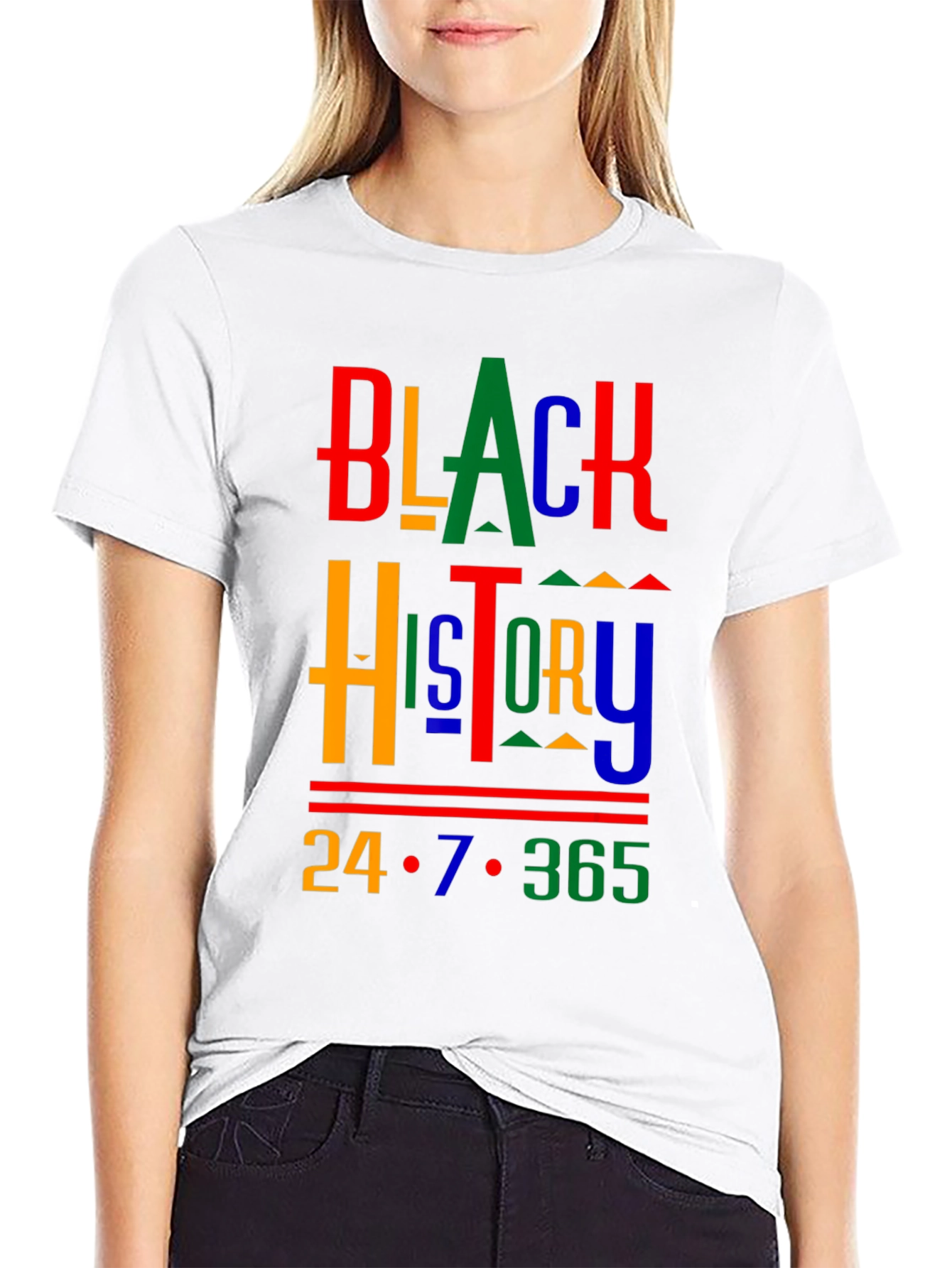 Black History 24/7/365 Graphic Tee