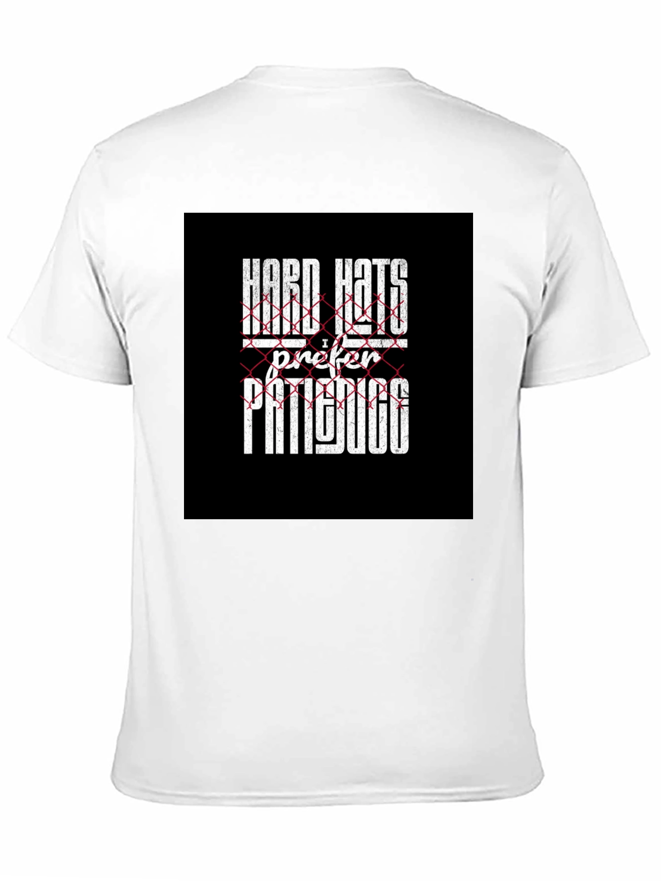 Hard Hats I Prefer Patience Black Graphic Tee