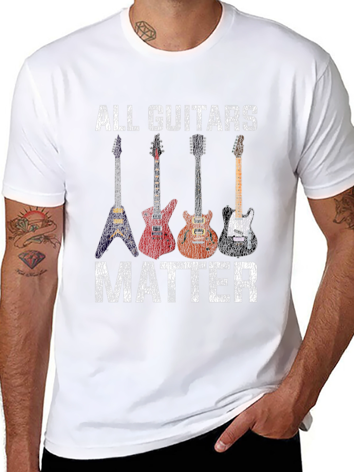 All Guitars Matter Graphic T-Shirt