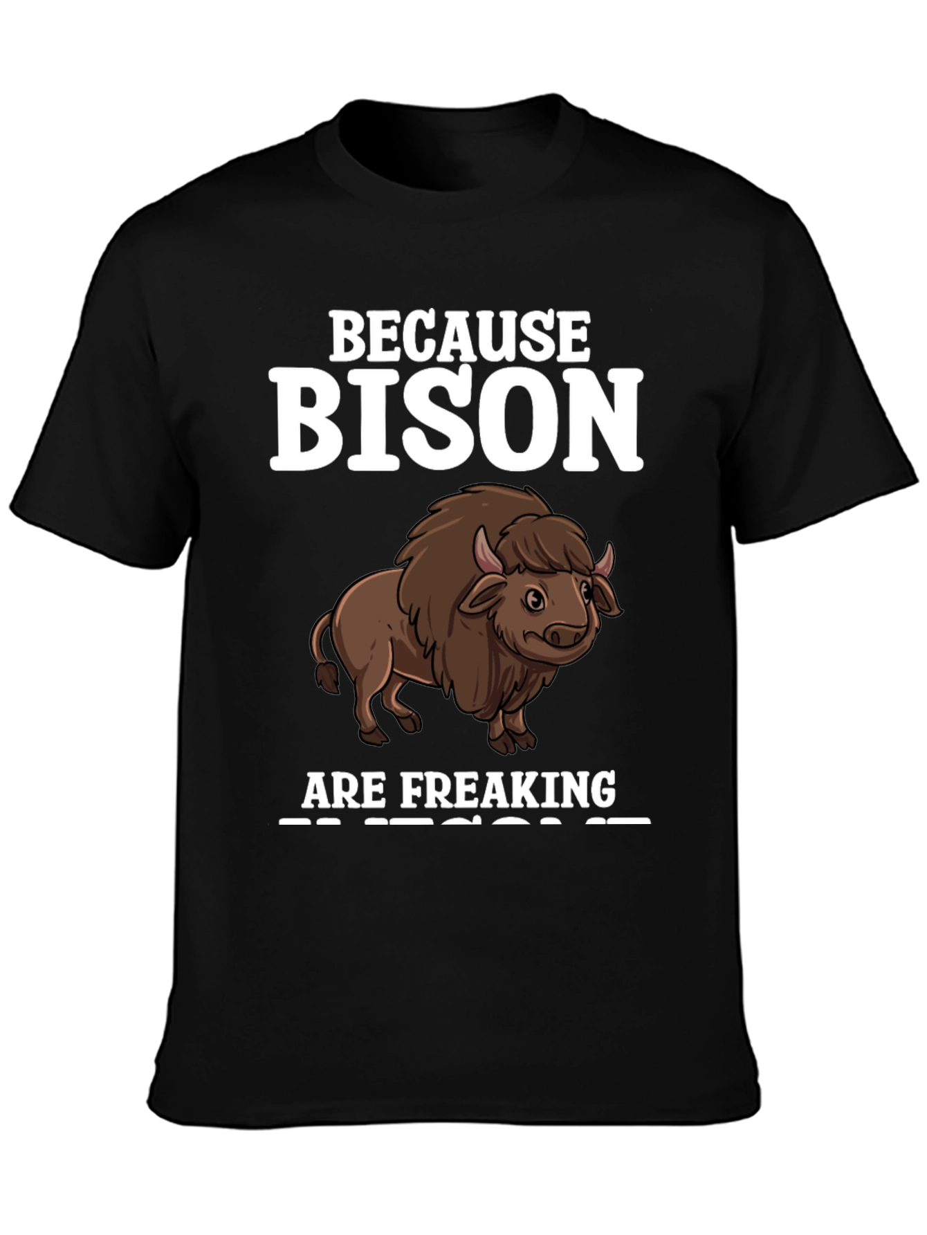 Bison Freaking Awesome Graphic Tee