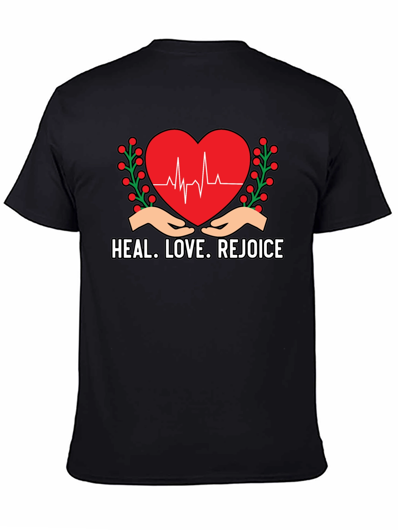 Heal Love Rejoice Graphic Tee