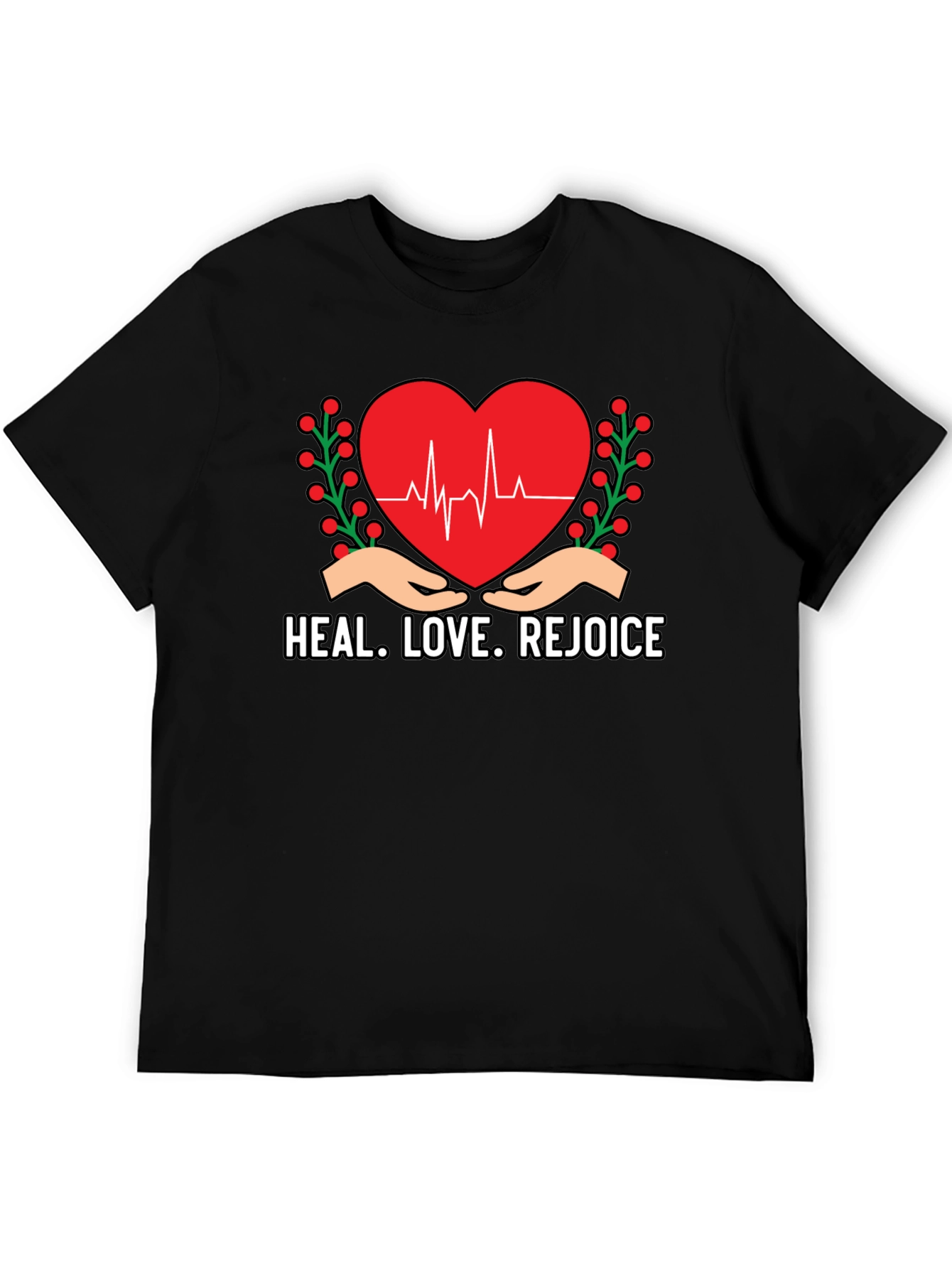 Heal Love Rejoice Graphic Tee