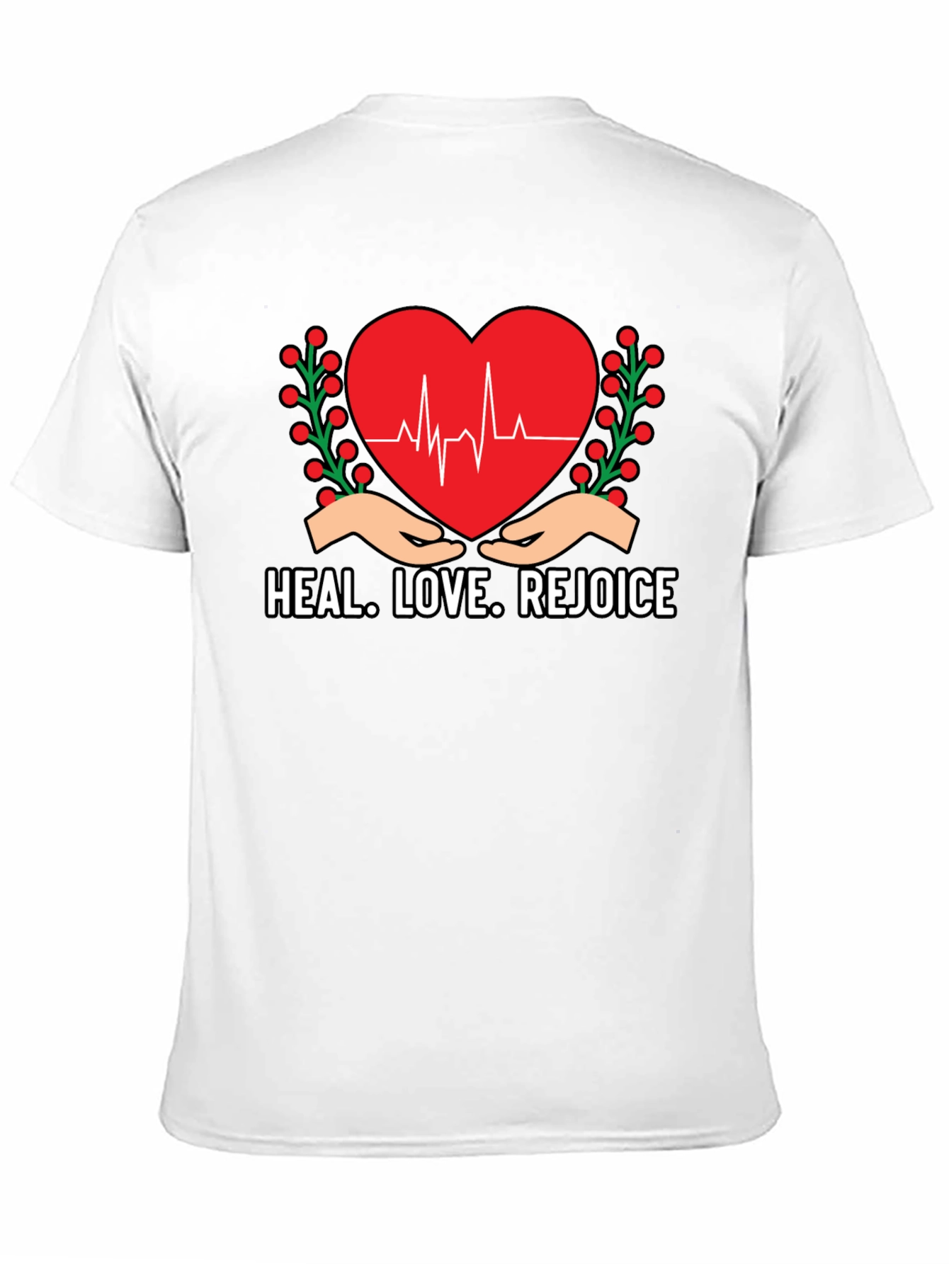 Heal Love Rejoice Graphic Tee