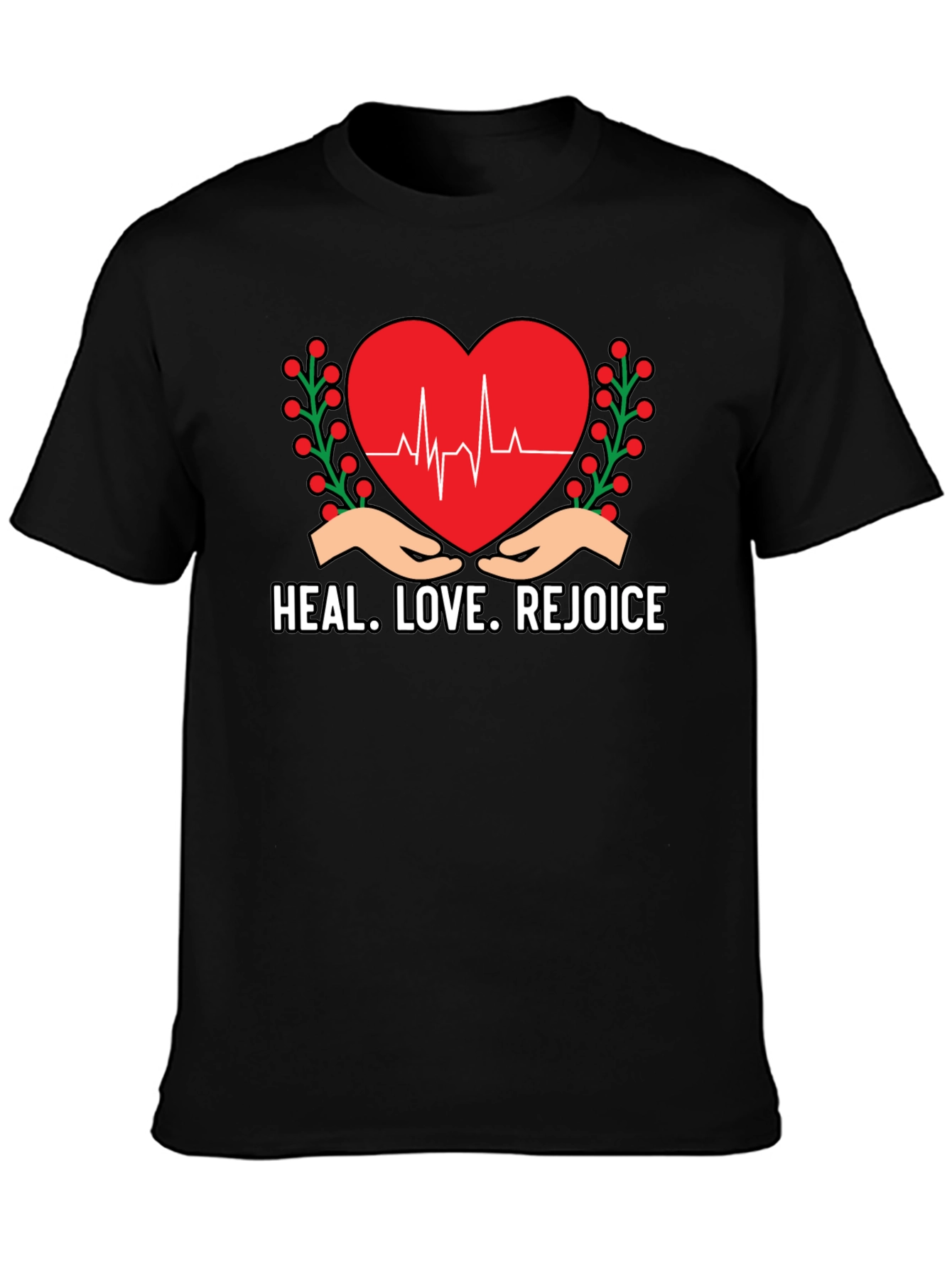 Heal Love Rejoice Graphic Tee