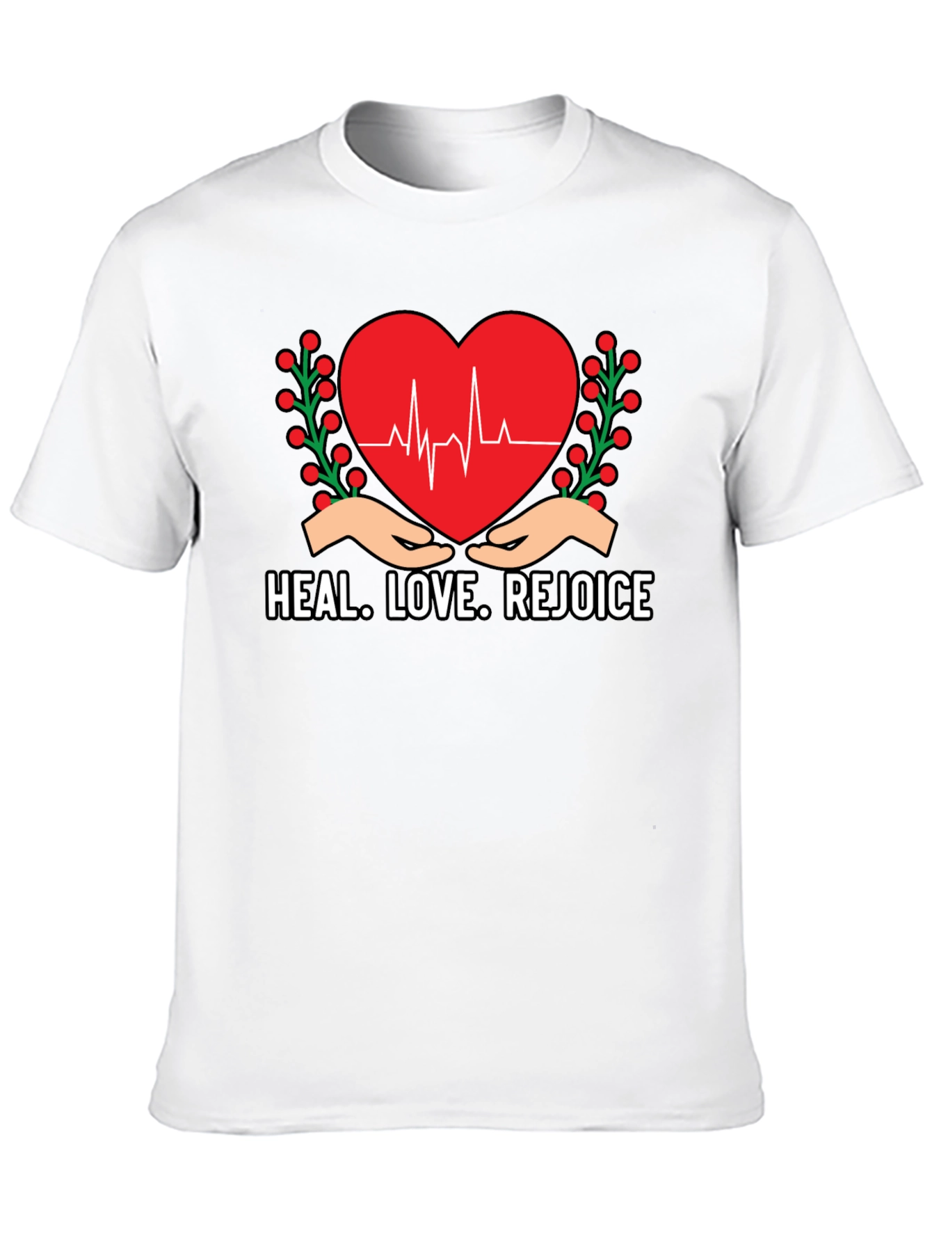 Heal Love Rejoice Graphic Tee