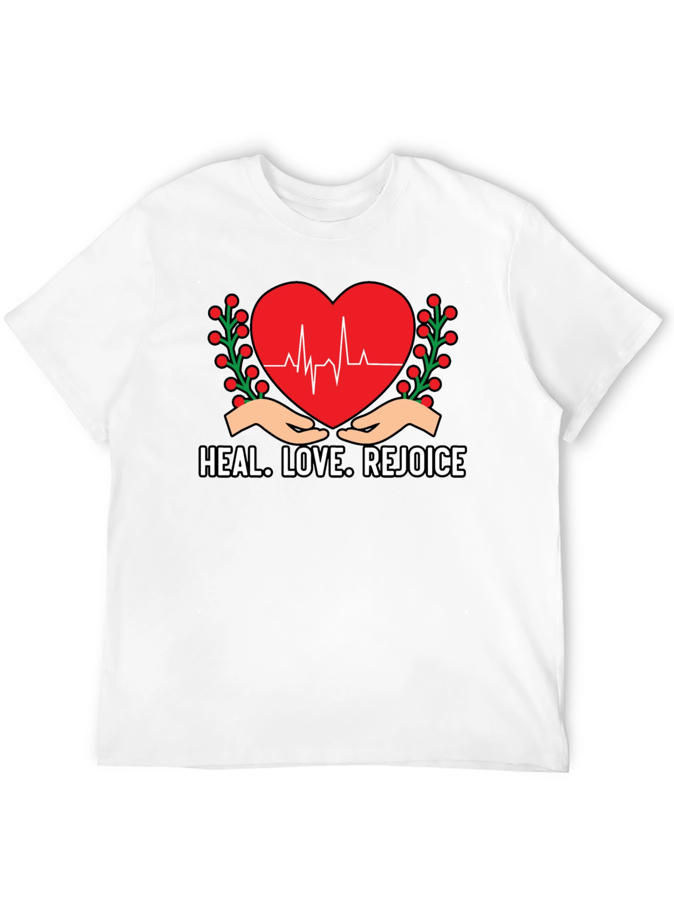 Heal Love Rejoice Graphic Tee