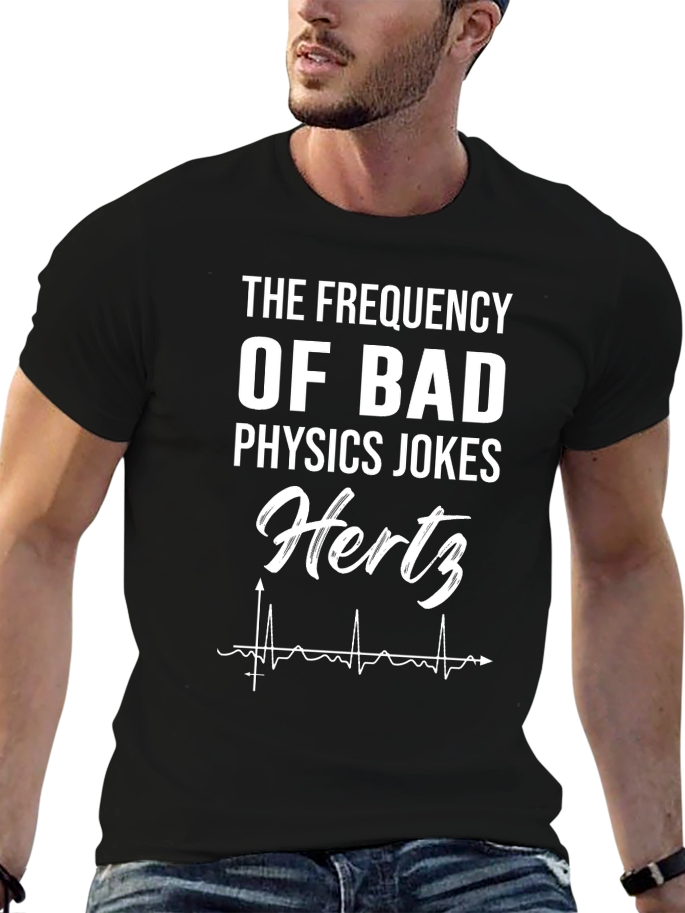 The Frequency of Bad Physics Jokes T-Shirt