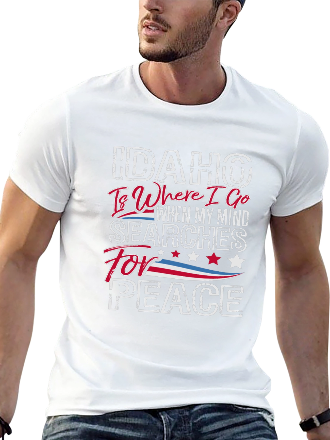 Idaho Peace Mind Graphic T-Shirt