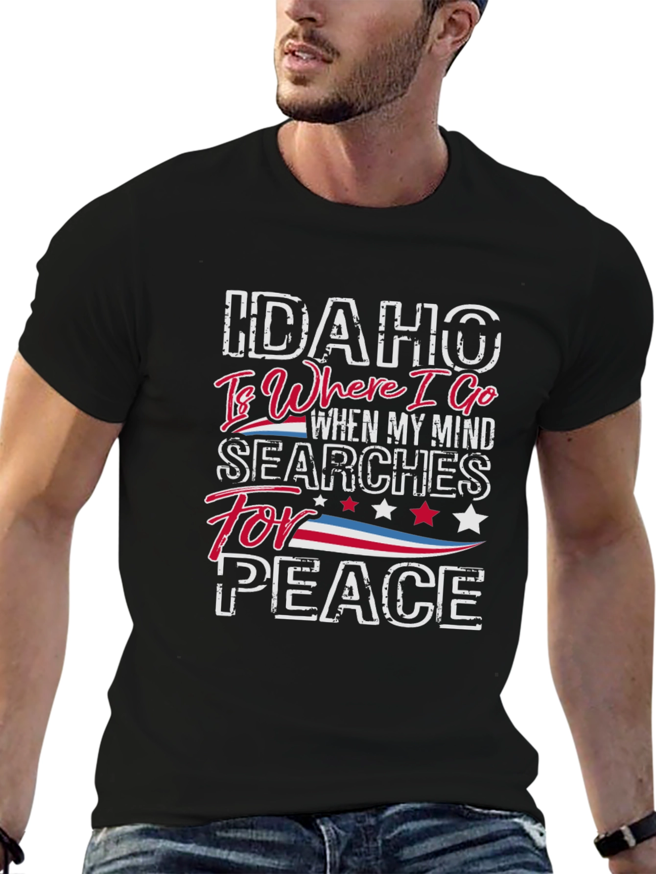 Idaho Peace Mind Graphic T-Shirt