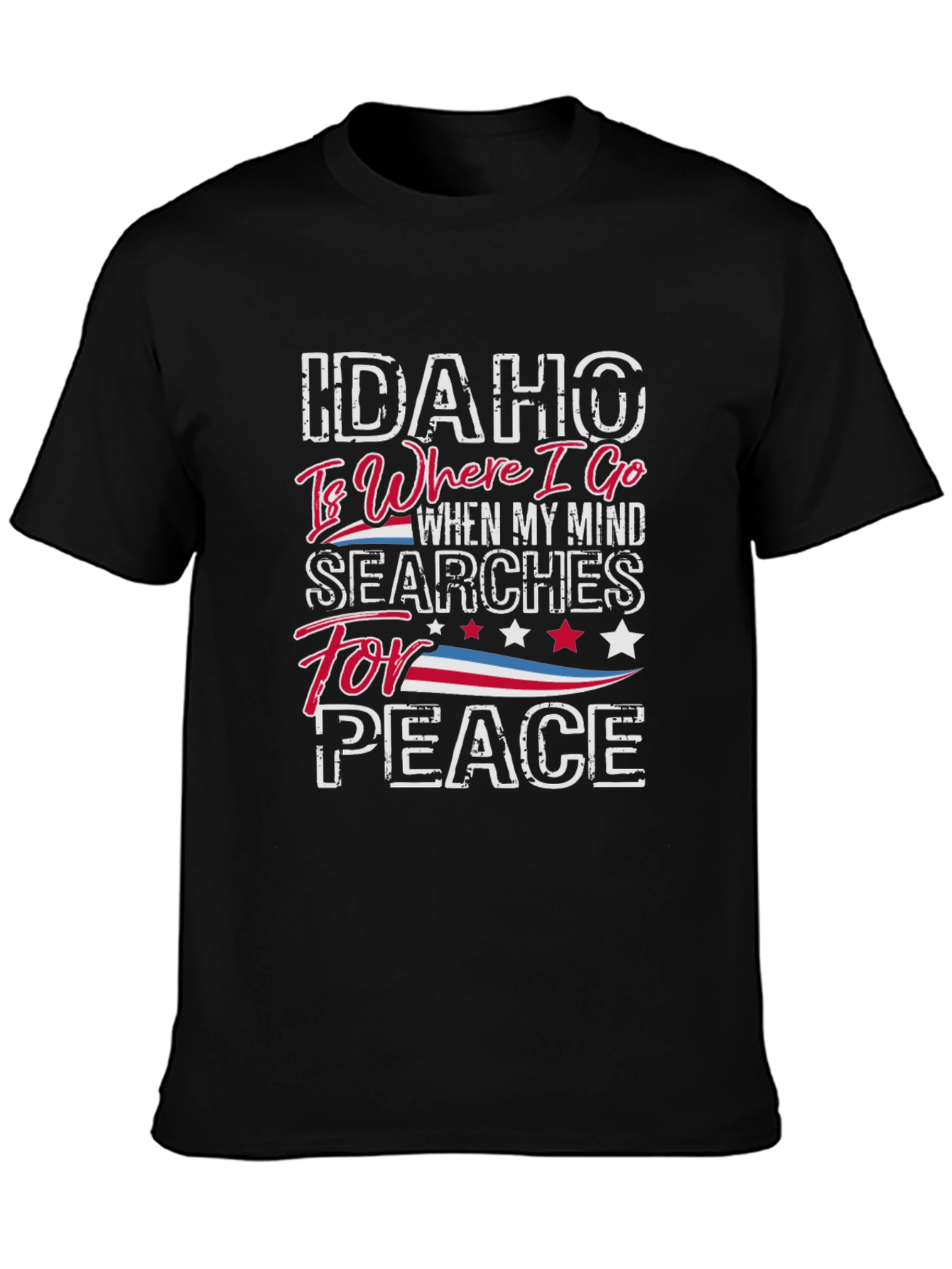 Idaho Peace Mind Graphic T-Shirt