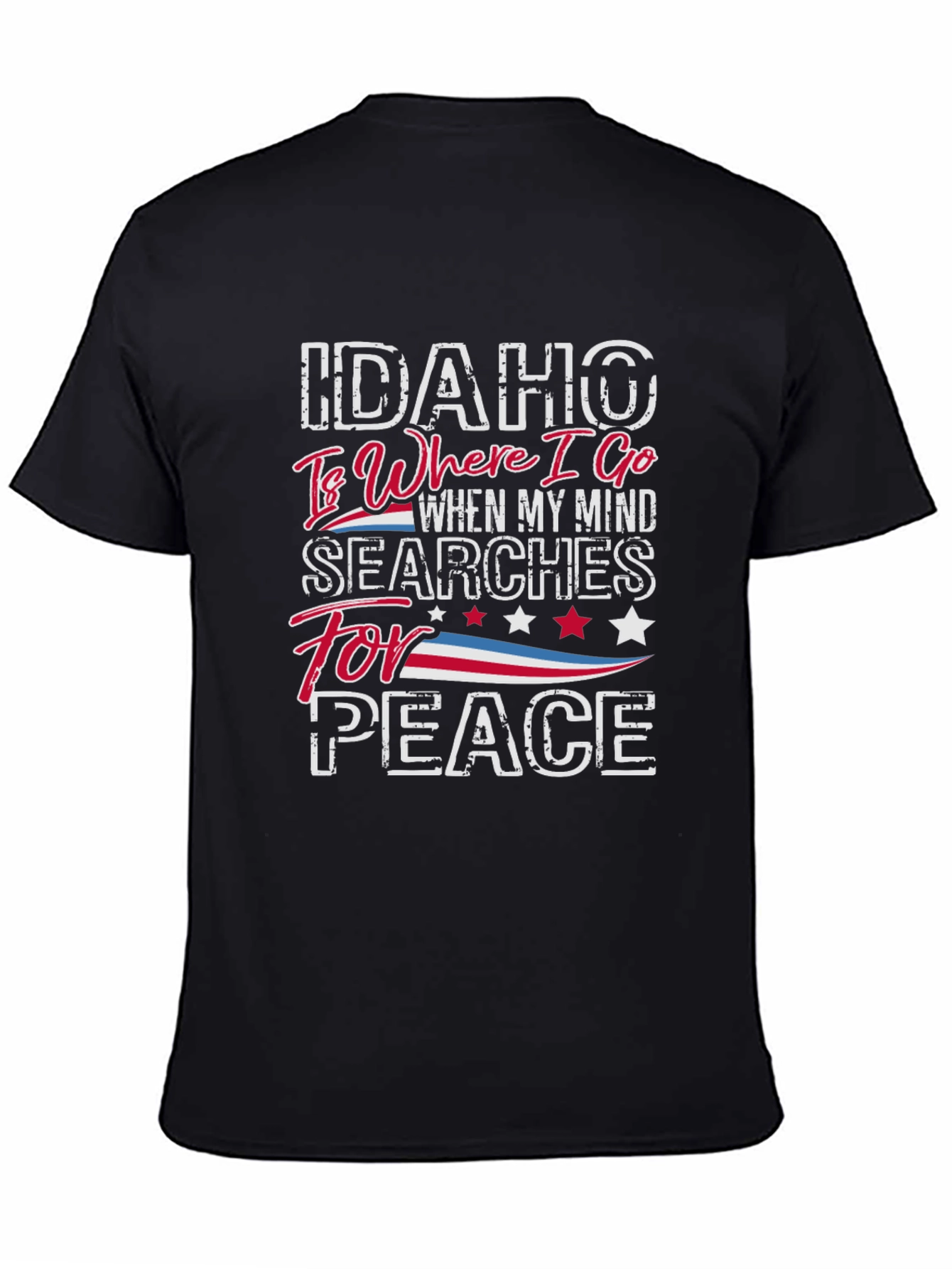 Idaho Peace Mind Graphic T-Shirt