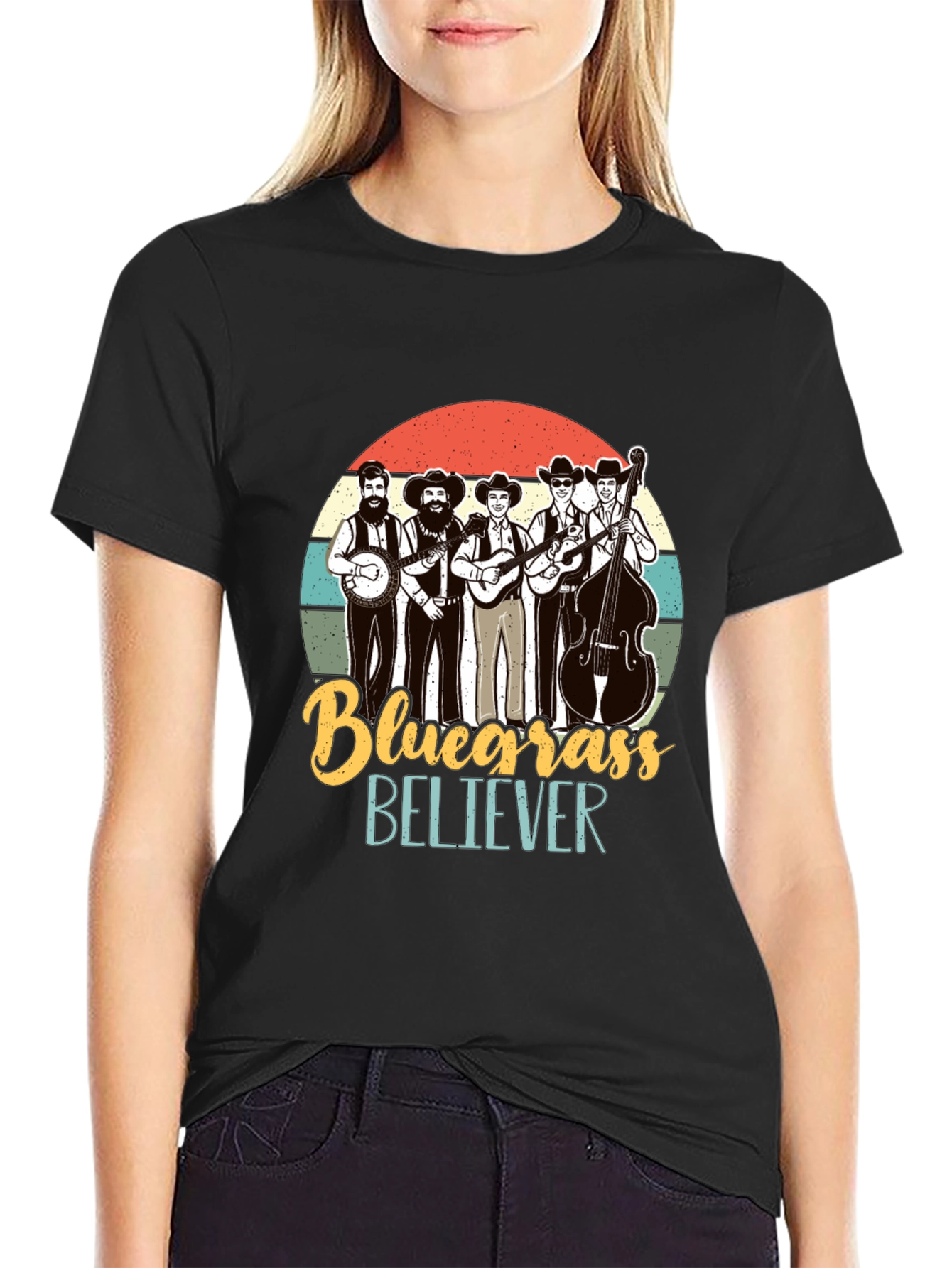 Bluegrass Believer Black T-Shirt
