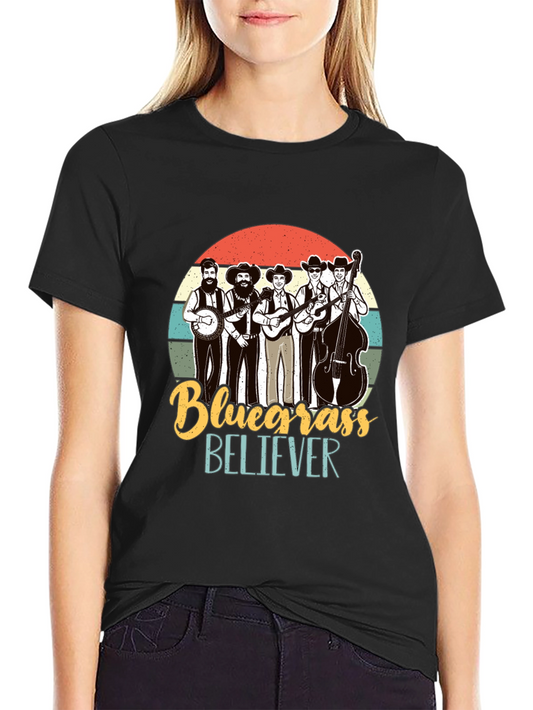 Bluegrass Believer Black T-Shirt
