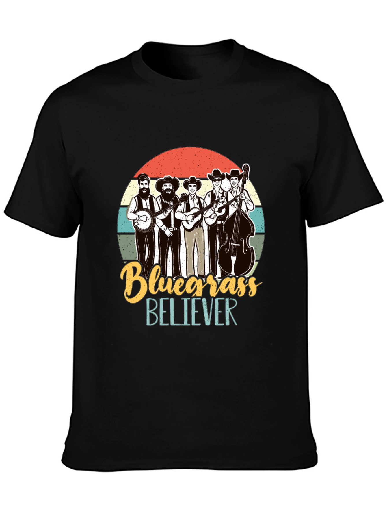 Bluegrass Believer Black T-Shirt