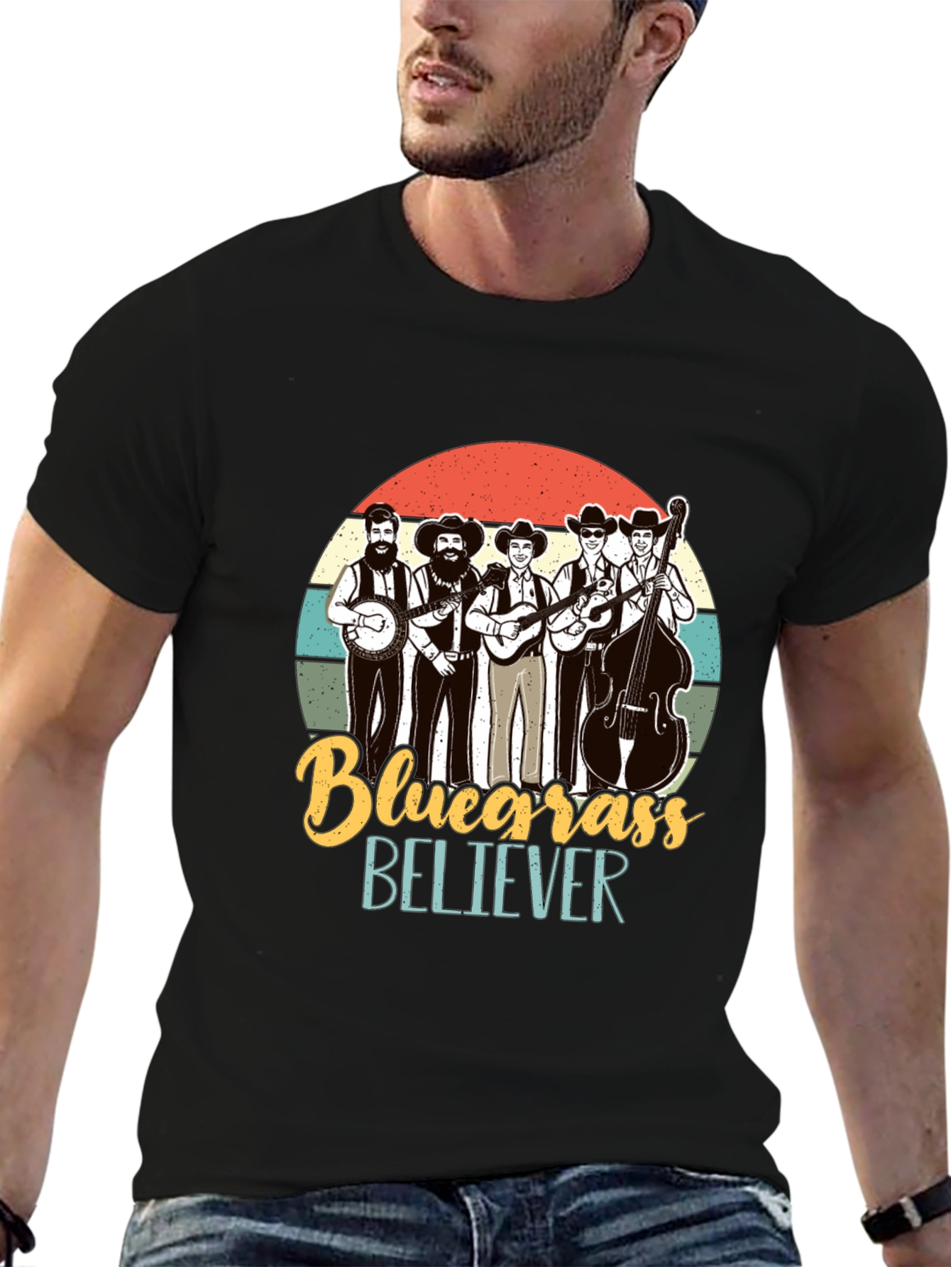 Bluegrass Believer Black T-Shirt