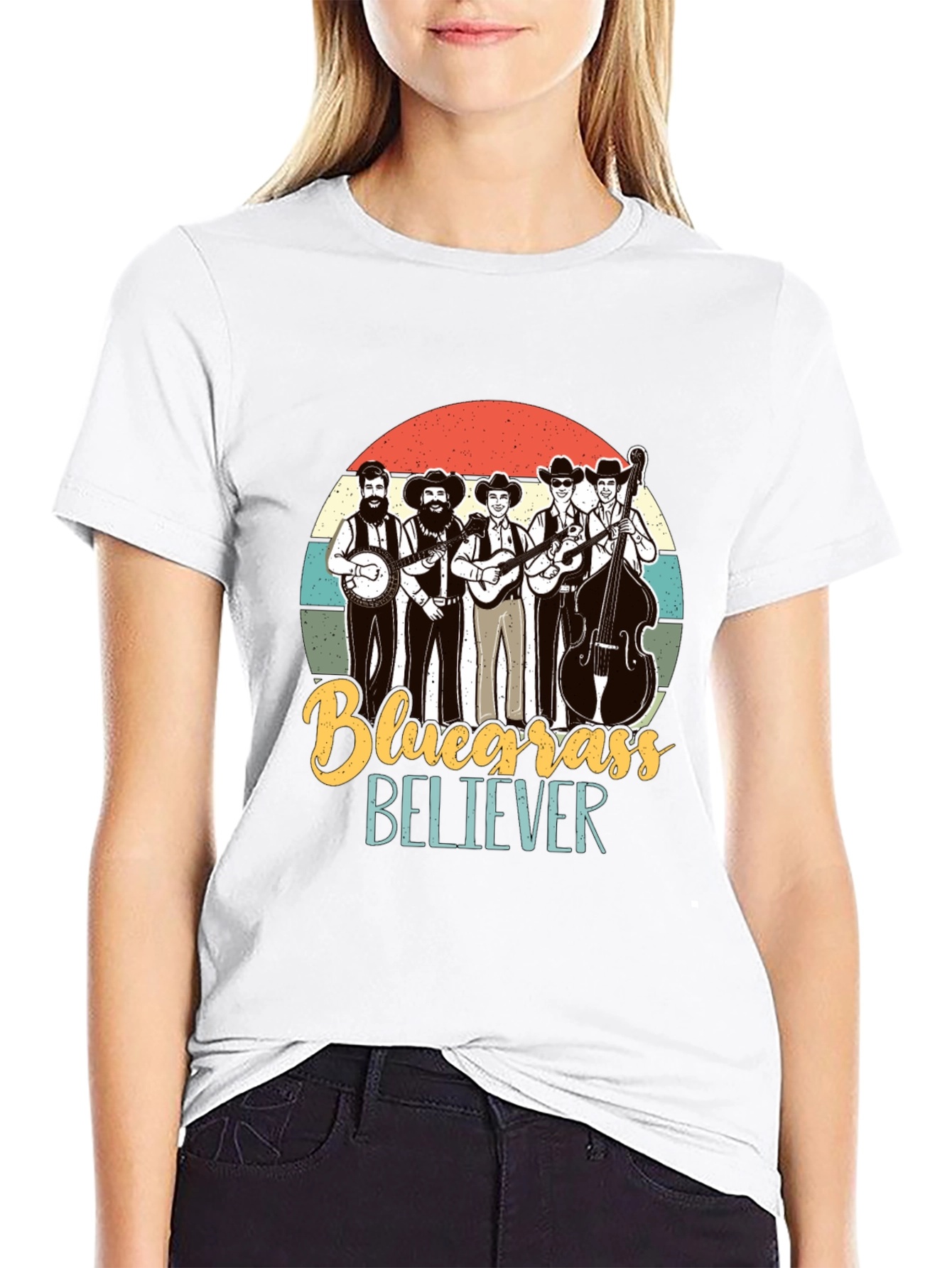 Bluegrass Believer Black T-Shirt