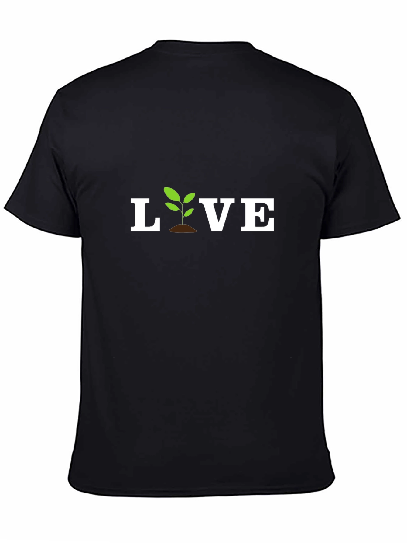 Love Plant Graphic Tee - Black T-Shirt