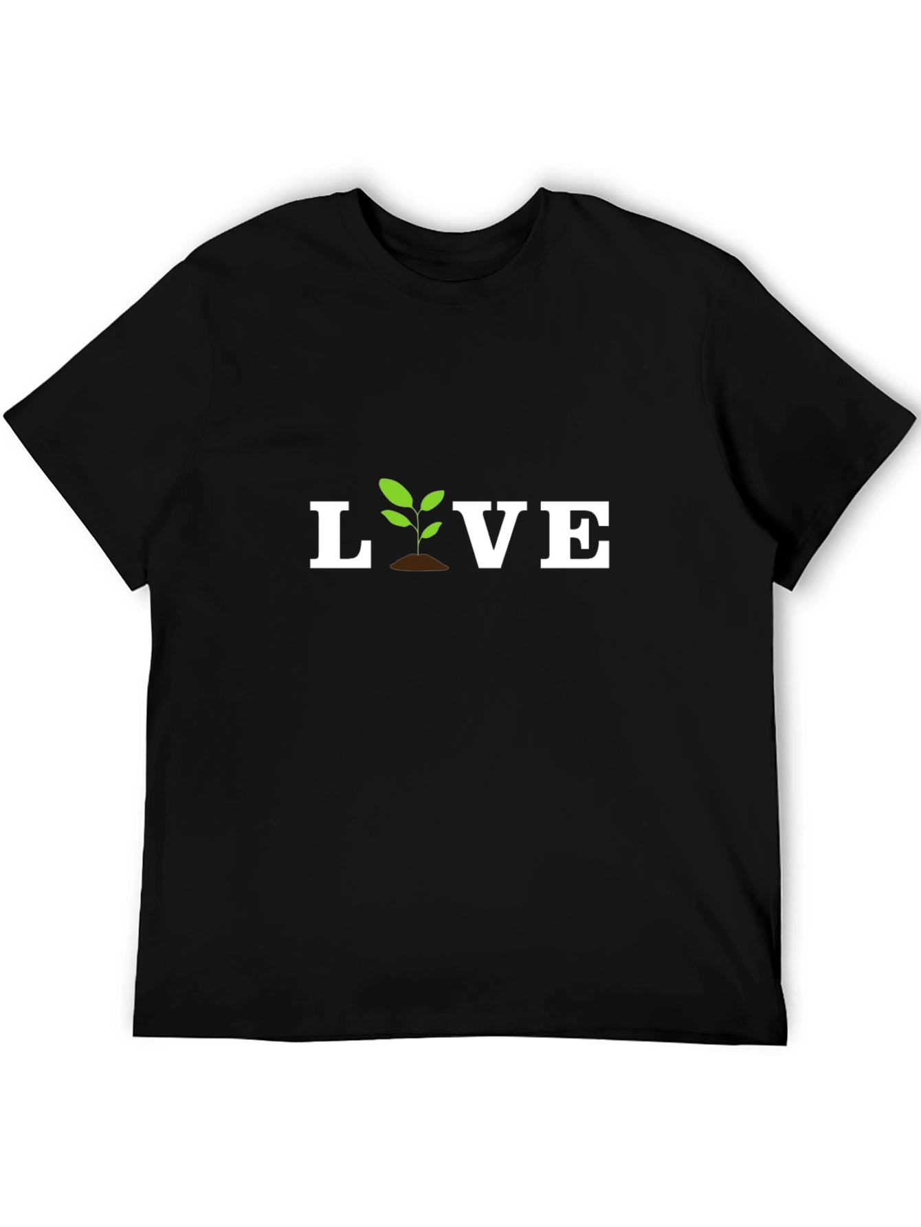 Love Plant Graphic Tee - Black T-Shirt