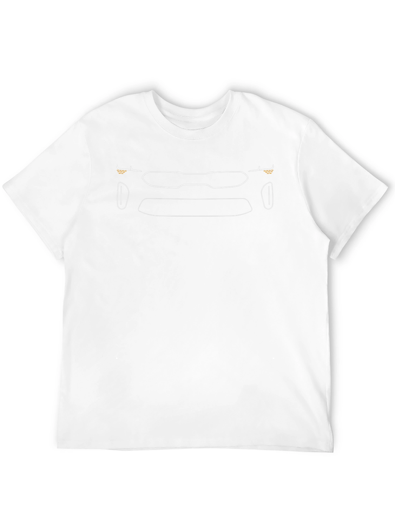 Kia Stinger Car Outline Black T-Shirt