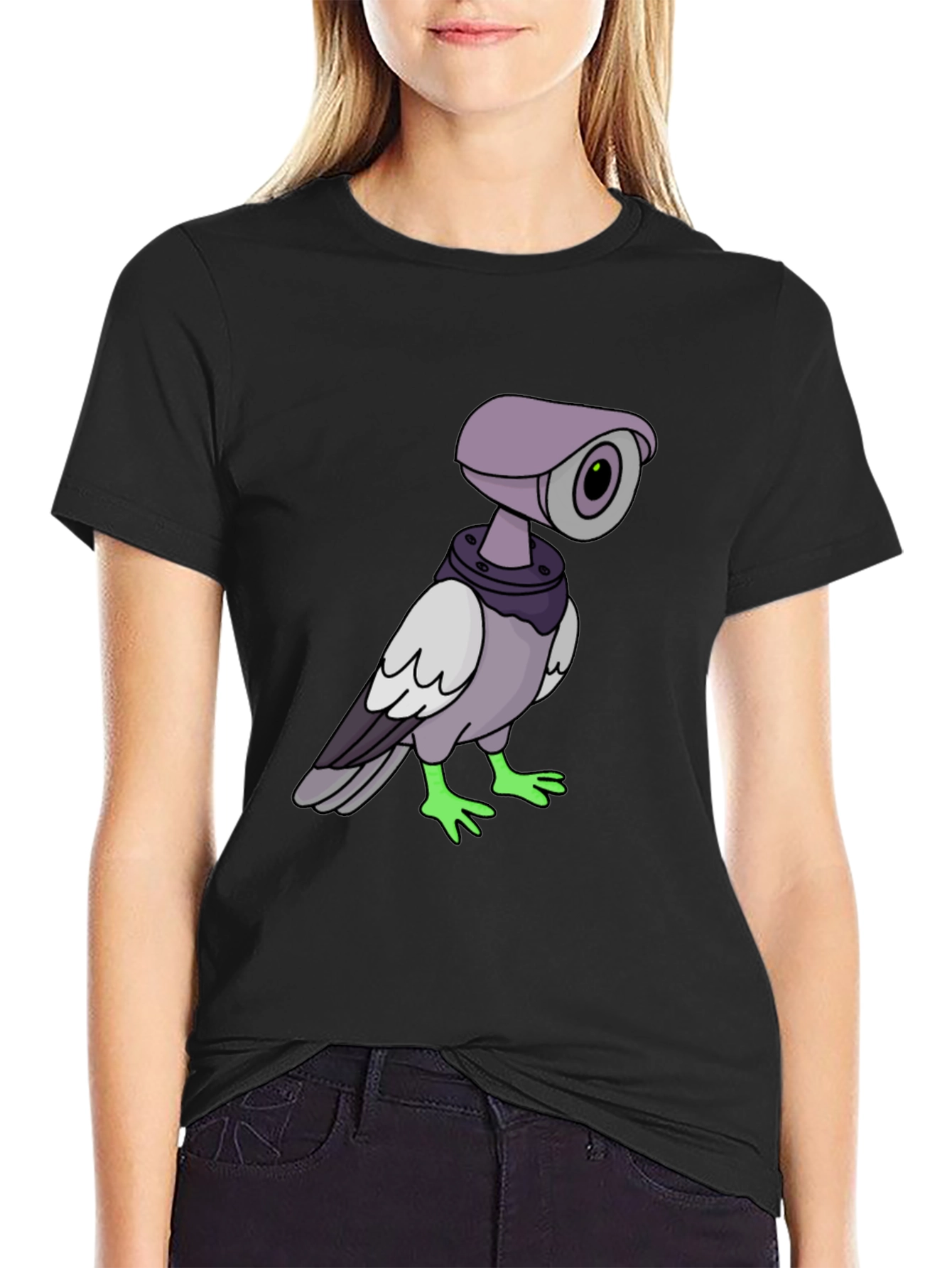Surveillance Bird T-Shirt - Funny Conspiracy Design