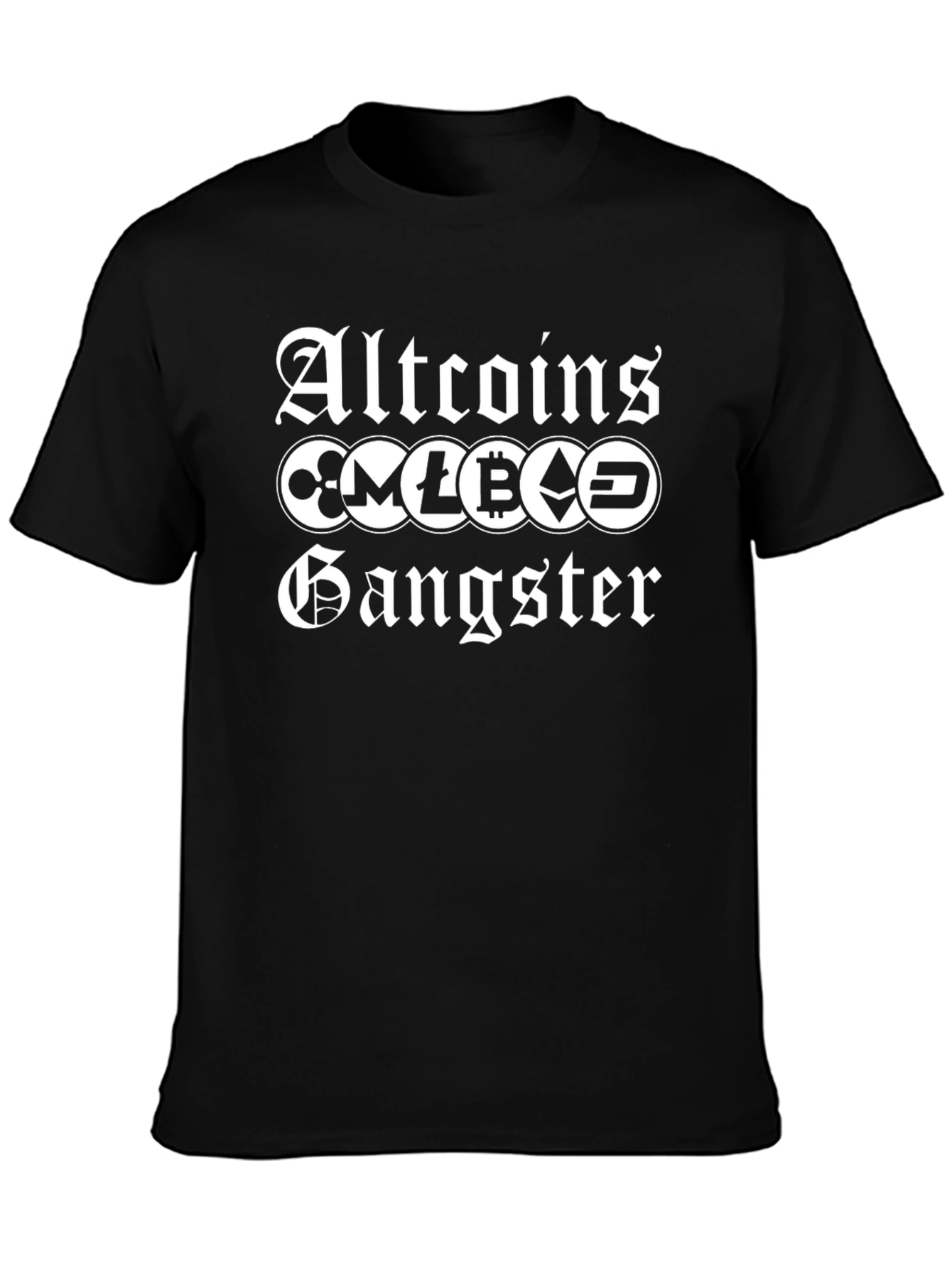 Altcoins Gangster Graphic Tee - Crypto Enthusiast T-Shirt